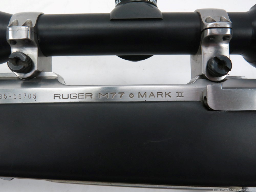 Ruger M77 Mark II 24" 7mm Rem Mag Bolt-Action Rifle w/ Scope & Sling-img-8
