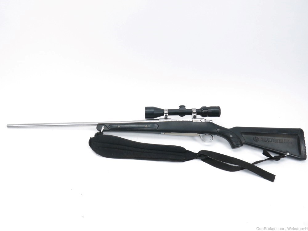 Ruger M77 Mark II 24" 7mm Rem Mag Bolt-Action Rifle w/ Scope & Sling-img-0