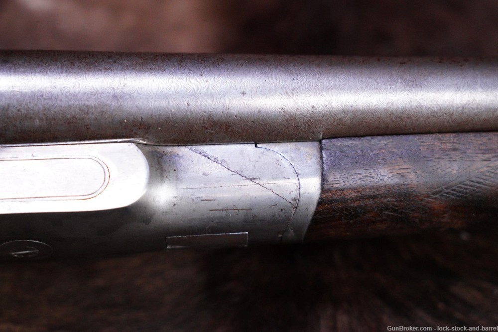 Lefever Arms Co Sidelock G Grade 12 GA Side By Side Shotgun & Case 1901 C&R-img-23