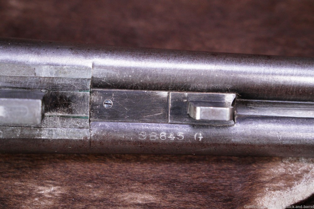 Lefever Arms Co Sidelock G Grade 12 GA Side By Side Shotgun & Case 1901 C&R-img-28
