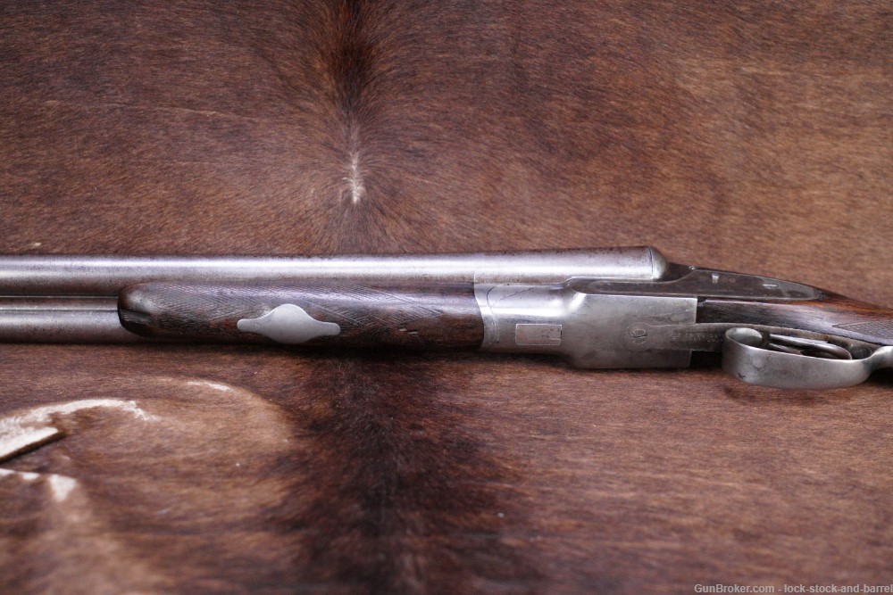 Lefever Arms Co Sidelock G Grade 12 GA Side By Side Shotgun & Case 1901 C&R-img-12