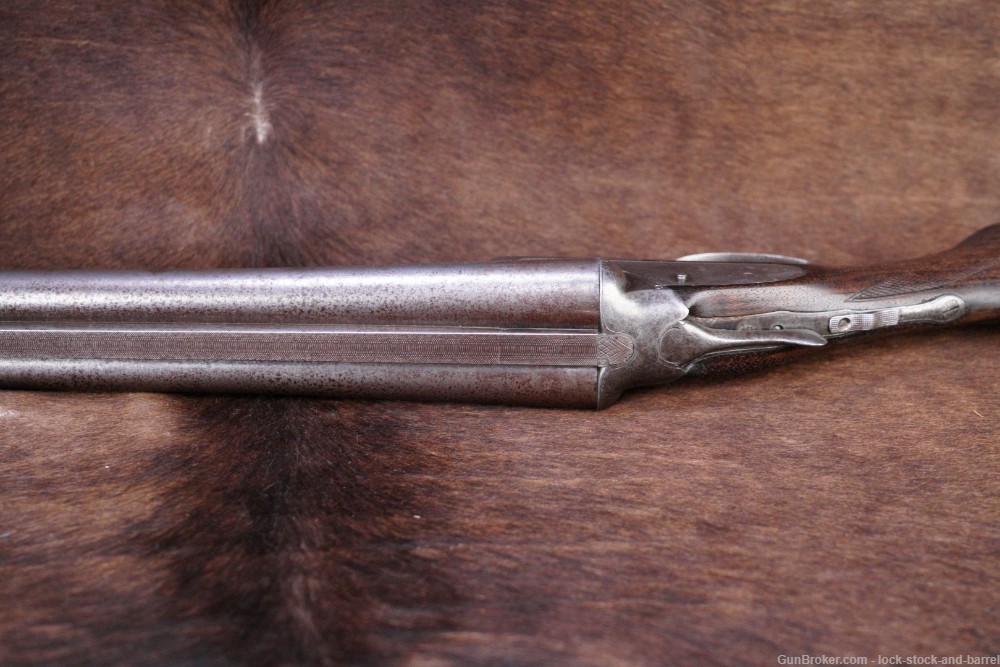 Lefever Arms Co Sidelock G Grade 12 GA Side By Side Shotgun & Case 1901 C&R-img-15