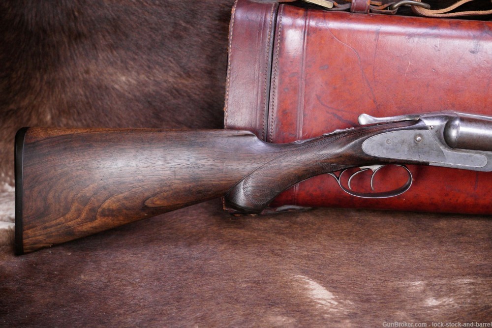 Lefever Arms Co Sidelock G Grade 12 GA Side By Side Shotgun & Case 1901 C&R-img-3