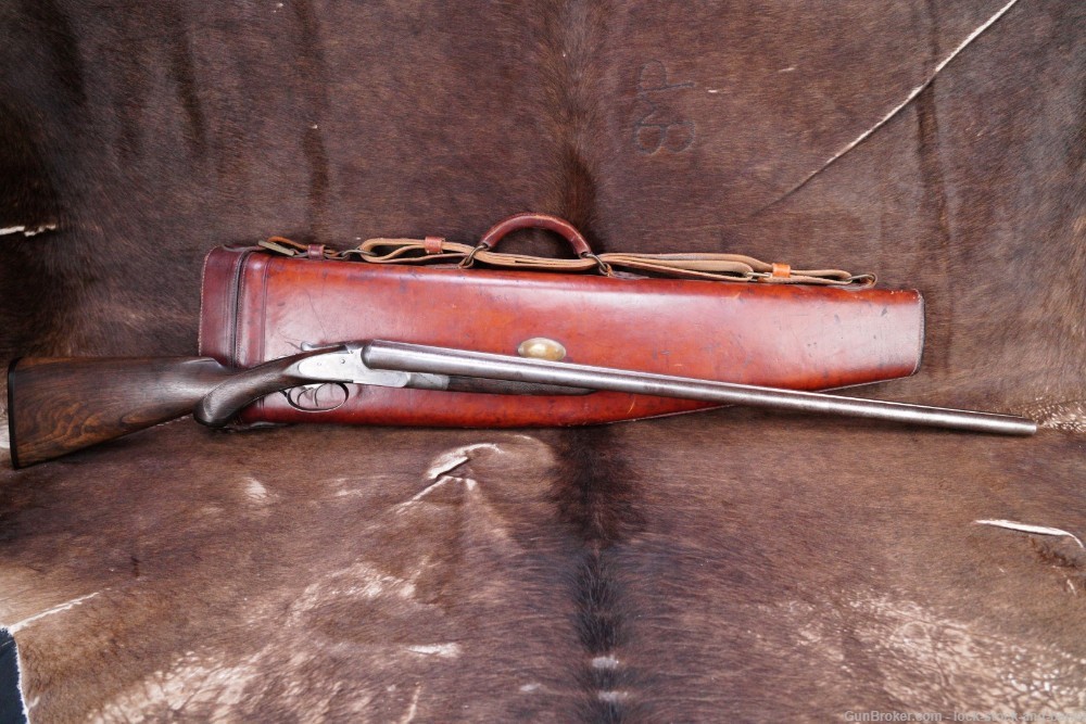 Lefever Arms Co Sidelock G Grade 12 GA Side By Side Shotgun & Case 1901 C&R-img-6