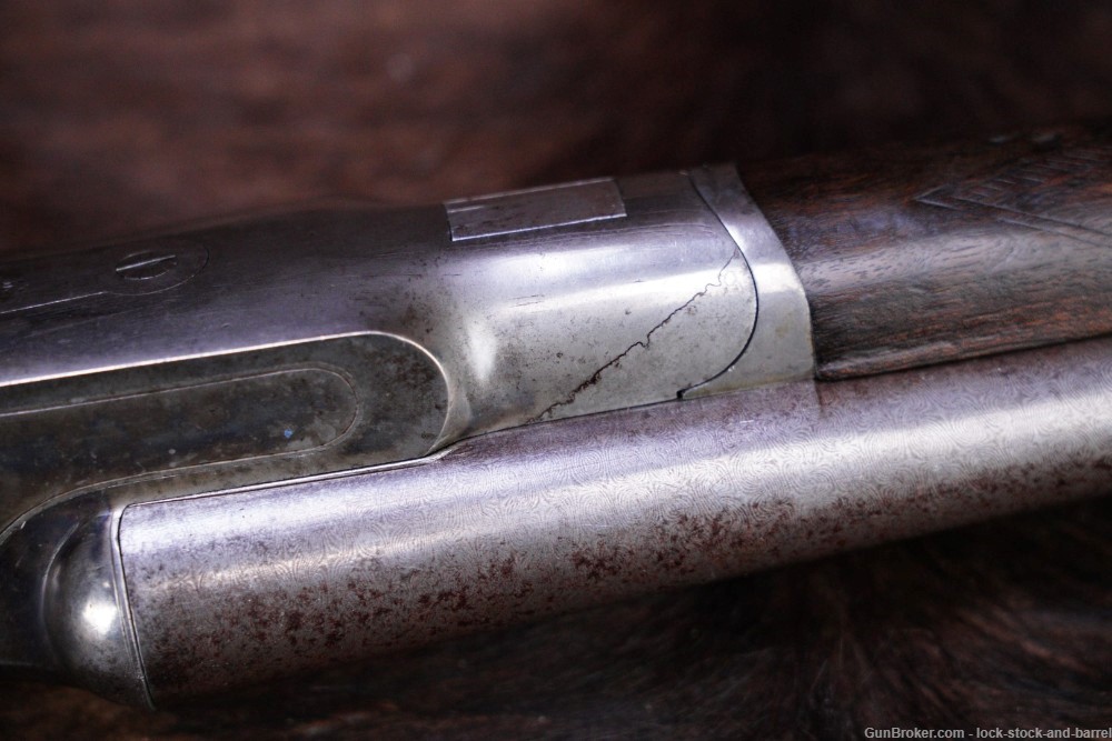 Lefever Arms Co Sidelock G Grade 12 GA Side By Side Shotgun & Case 1901 C&R-img-24