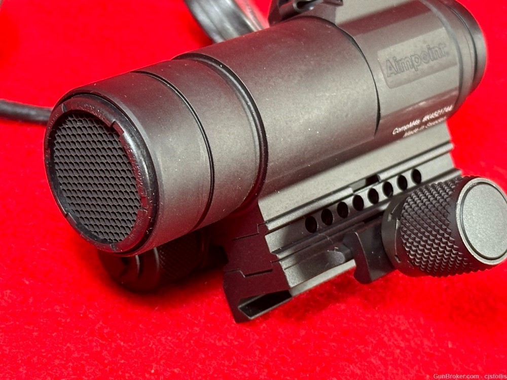 Authentic Aimpoint CompM4s Comp M4s 2MOA Red Dot 1x Rifle Optic QRP2Mount-img-2