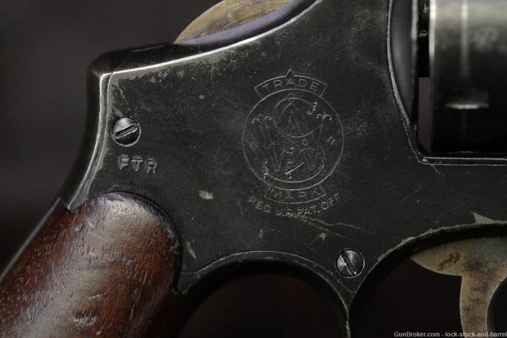 Smith & Wesson Model K-200 BSR .38 S&W 5" DA/SA Revolver, MFD 1940-1945 C&R-img-10