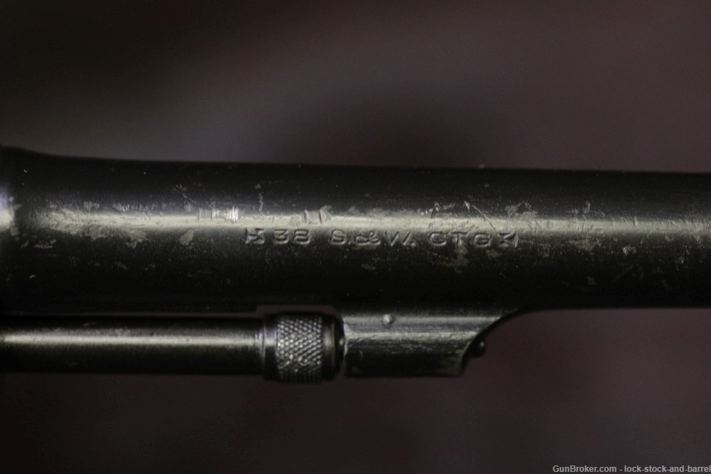 Smith & Wesson Model K-200 BSR .38 S&W 5" DA/SA Revolver, MFD 1940-1945 C&R-img-12