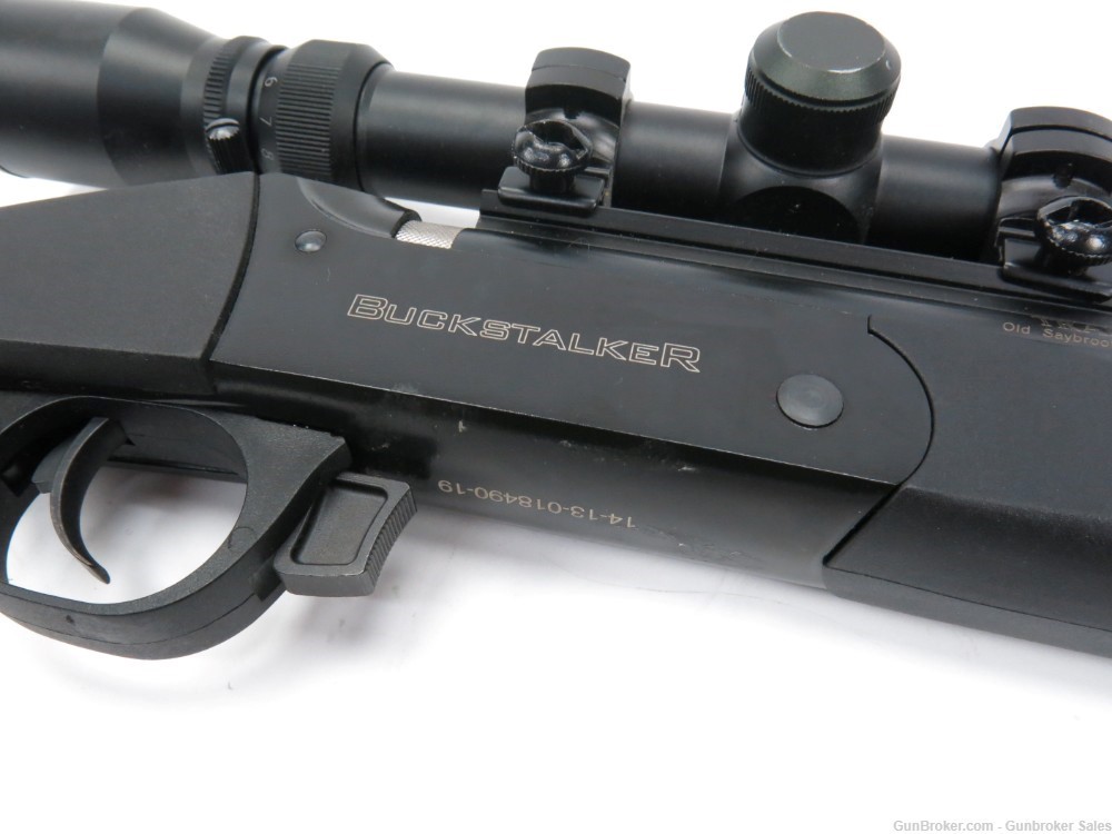 Tradititons Buckstalker 50 Cal. 24" Black Powder Muzzleloader w/ Scope-img-23