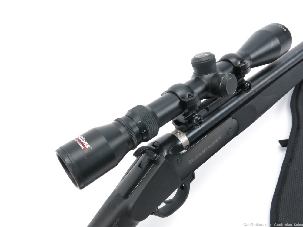 Tradititons Buckstalker 50 Cal. 24" Black Powder Muzzleloader w/ Scope-img-13