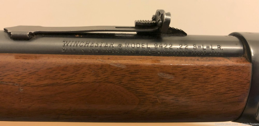 Winchester Model 9422 .22LR/S/L 1976 Wood Lever Action 94 22 -img-7