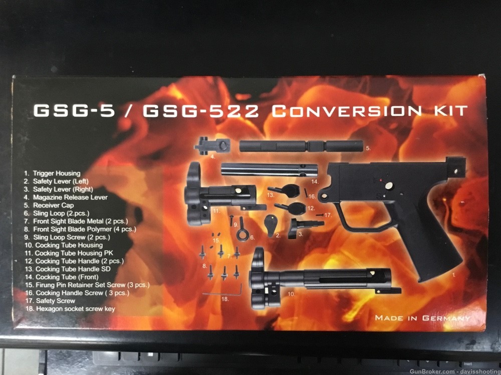 German Sports Guns GSG GSG-5 / GSG-22 Conversion Kit -img-0