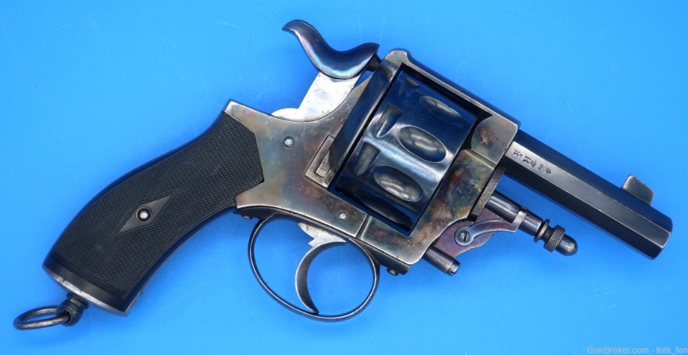 Francotte Belgian 10-Shot 7.65 Browning Double Action Revolver A Beauty!-img-11
