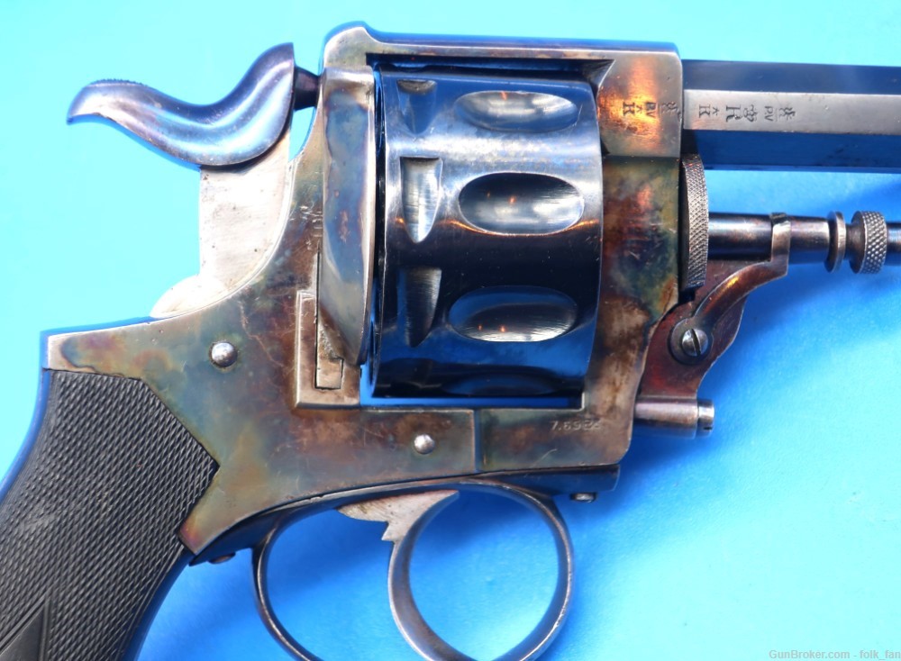 Francotte Belgian 10-Shot 7.65 Browning Double Action Revolver A Beauty!-img-13