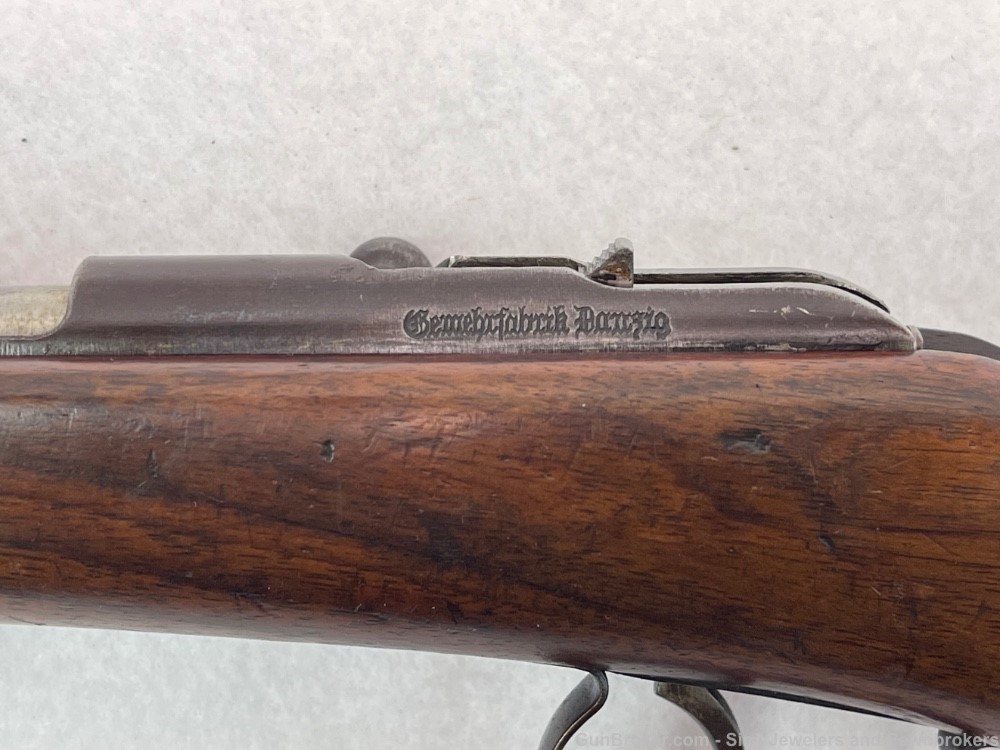 Rare Vintage German GEWEHRFABRIK DANZIG Model 2 Training Rifle .22 LR Youth-img-12