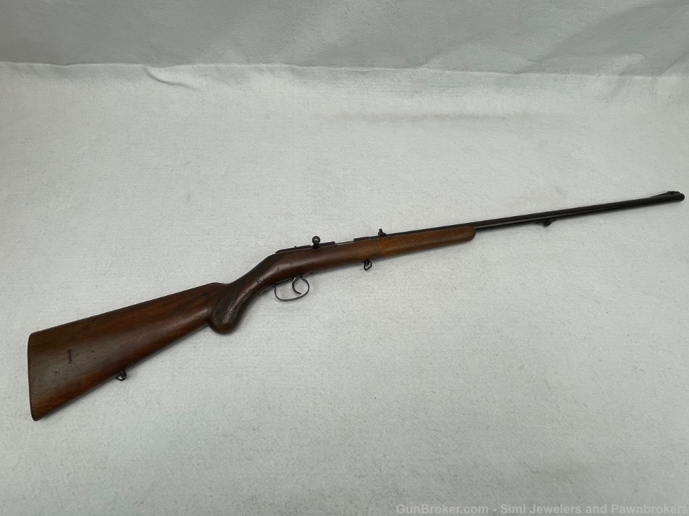 Rare Vintage German GEWEHRFABRIK DANZIG Model 2 Training Rifle .22 LR Youth-img-0