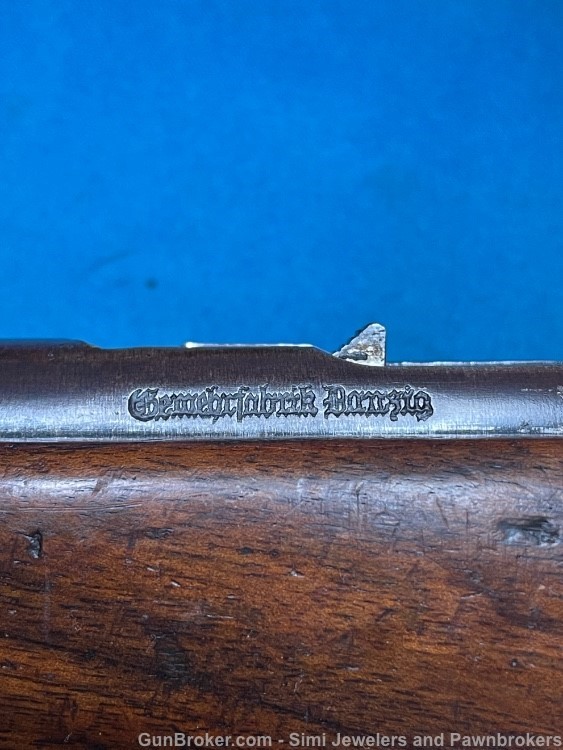 Rare Vintage German GEWEHRFABRIK DANZIG Model 2 Training Rifle .22 LR Youth-img-15