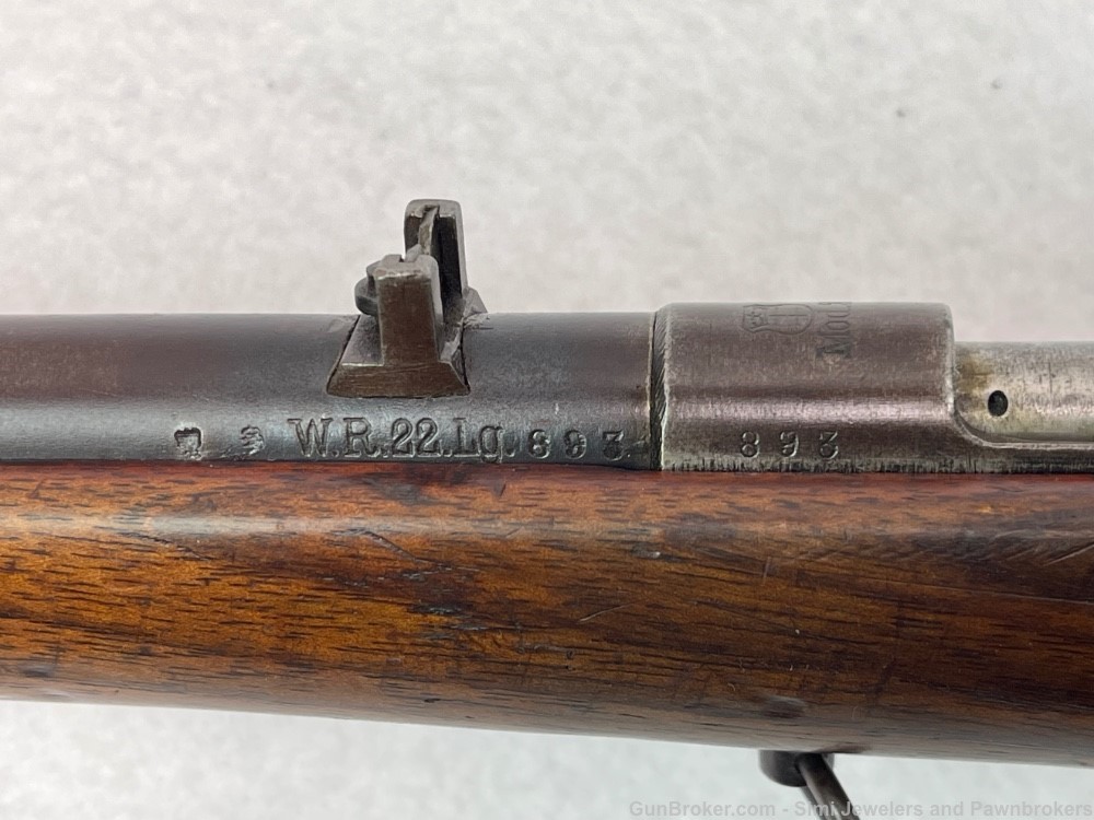 Rare Vintage German GEWEHRFABRIK DANZIG Model 2 Training Rifle .22 LR Youth-img-13