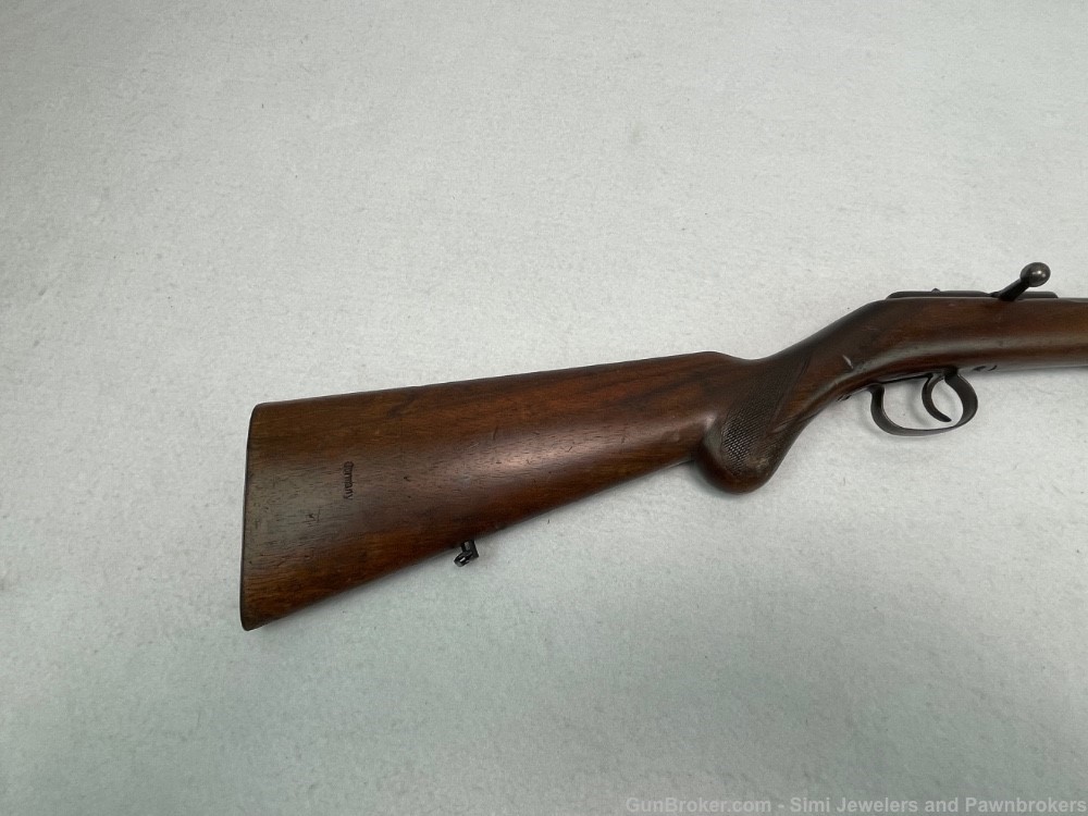 Rare Vintage German GEWEHRFABRIK DANZIG Model 2 Training Rifle .22 LR Youth-img-1