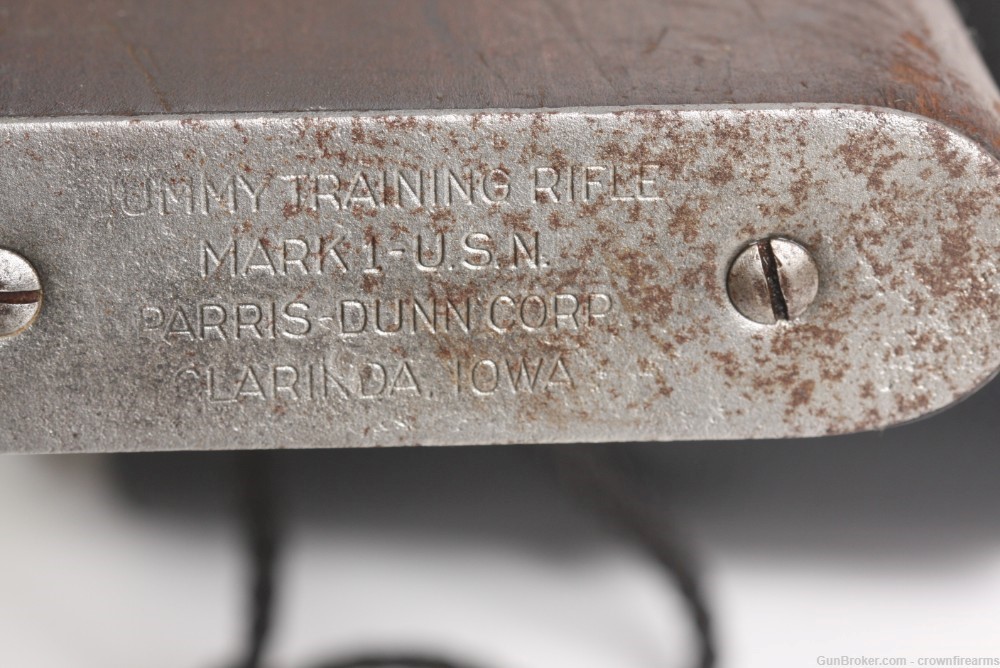 Original U.S. WWII Parris-Dunn Corp 1903 Mark I U.S.N. Dummy Training Rifle-img-20