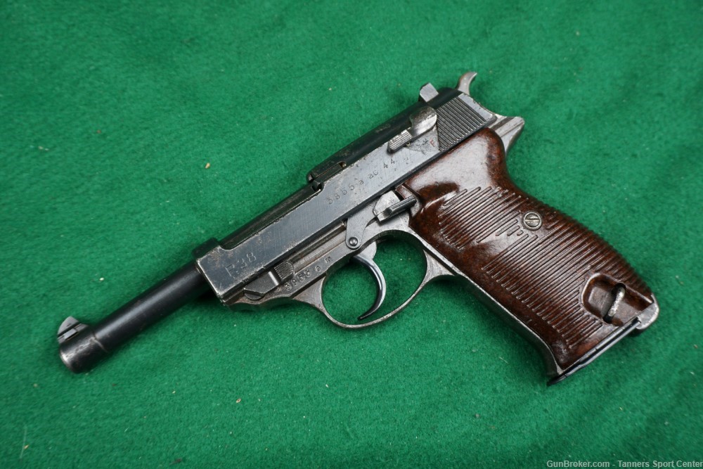 Late WWII German AC44 1944 Walther P38 P-38 9 9mm No Reserve 1¢ Start-img-1