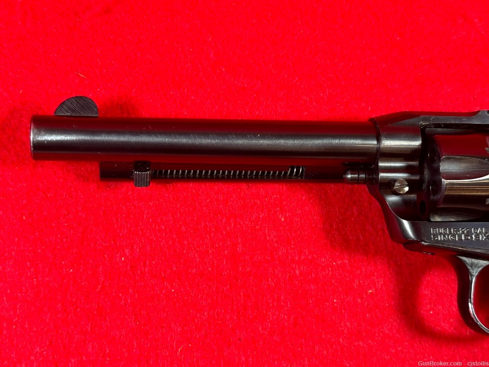 Early Ruger Model Single-Six 4 Digit 22LR 5-1/2" Revolver-img-4