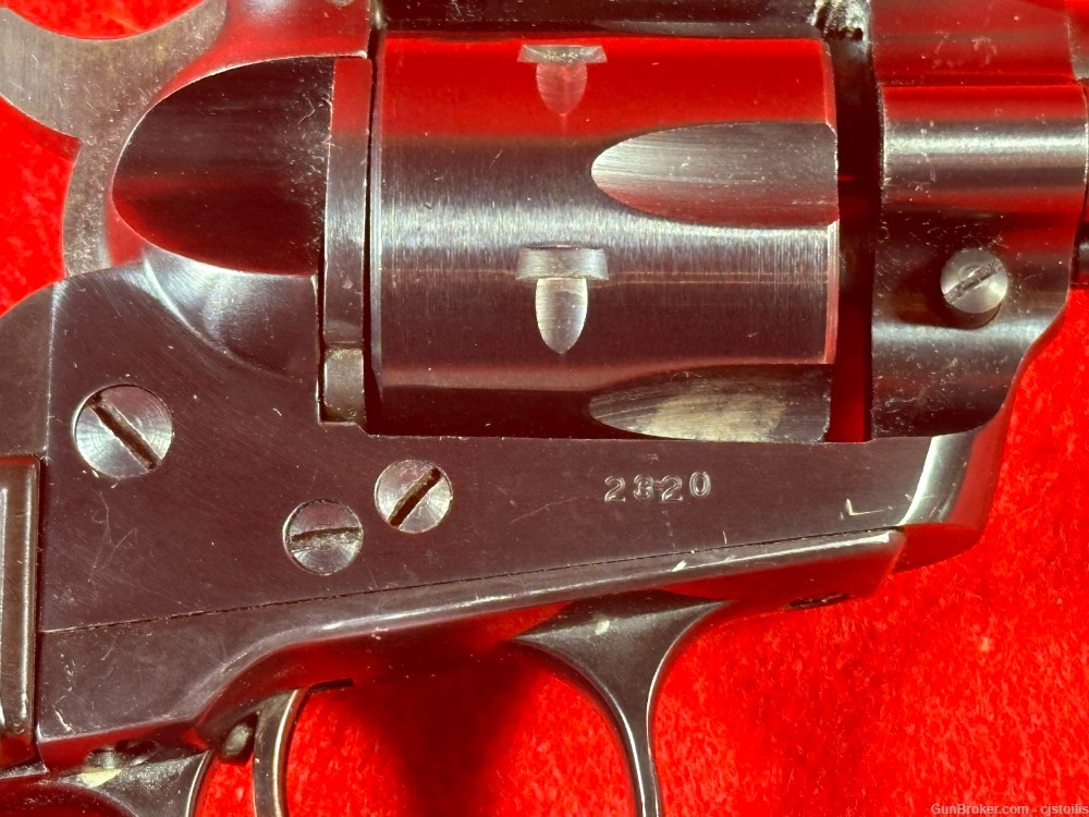 Early Ruger Model Single-Six 4 Digit 22LR 5-1/2" Revolver-img-1
