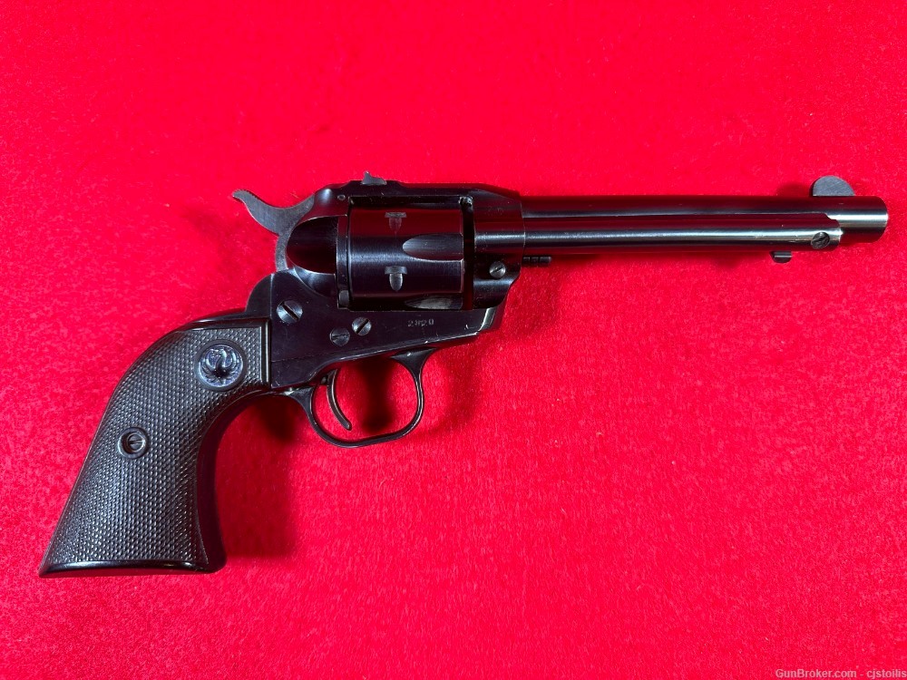 Early Ruger Model Single-Six 4 Digit 22LR 5-1/2" Revolver-img-0