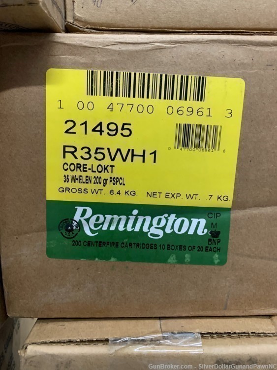Remington Ammunition 21495 Core-Lokt 35 Whelen 200 gr Pointed Soft Point -img-3