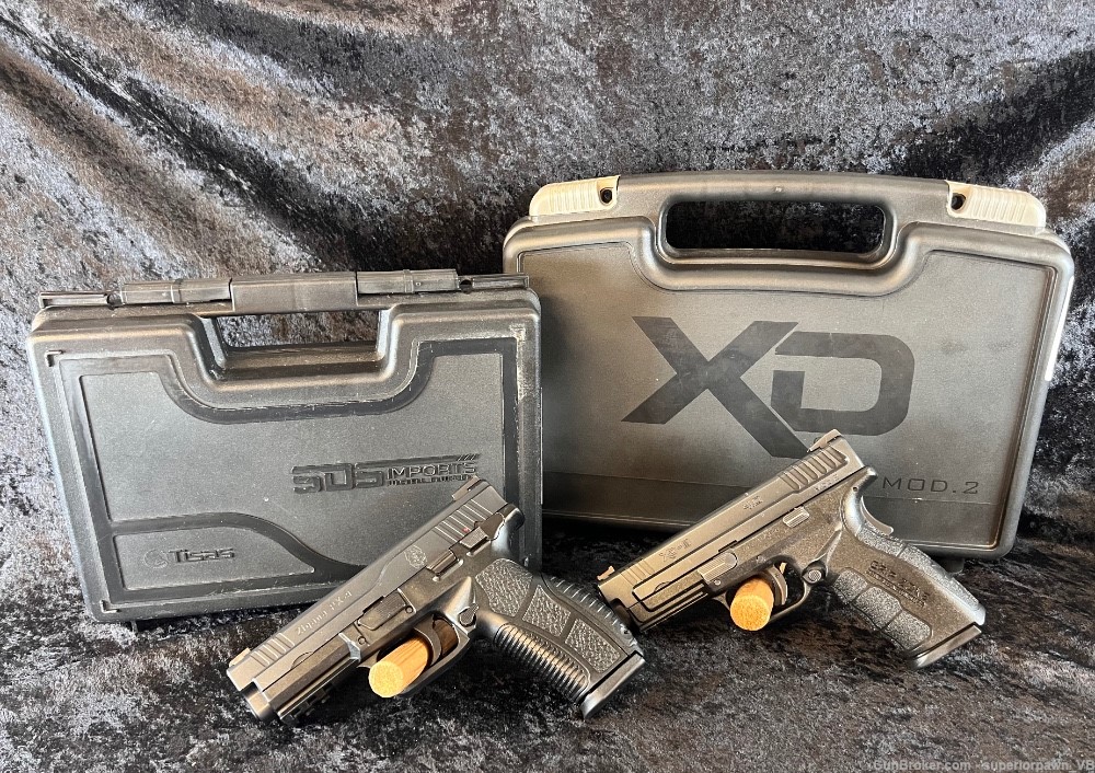 USED gun lot : Zigana PX-9 & Springfield XD-9 -img-0