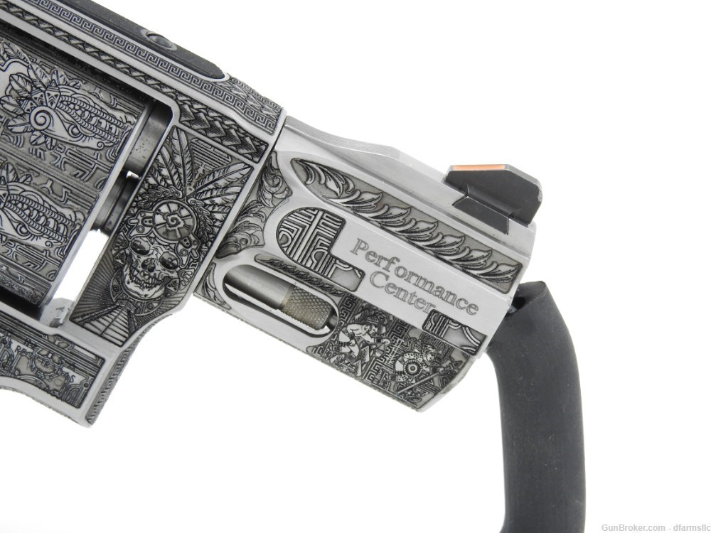 Custom Engraved Aztec Empire S&W Smith & Wesson 686 PC 357 Magnum 2.5" -img-12