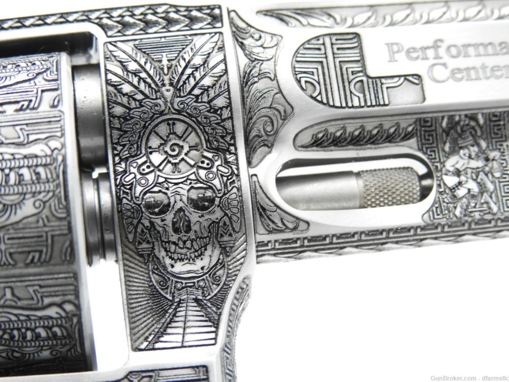 Custom Engraved Aztec Empire S&W Smith & Wesson 686 PC 357 Magnum 2.5" -img-17