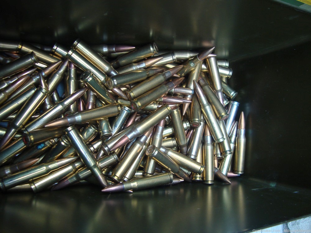 Nice Large Lot Over 325 Rounds .308 Ammo Hunting Softpoint FMJ 308-img-1