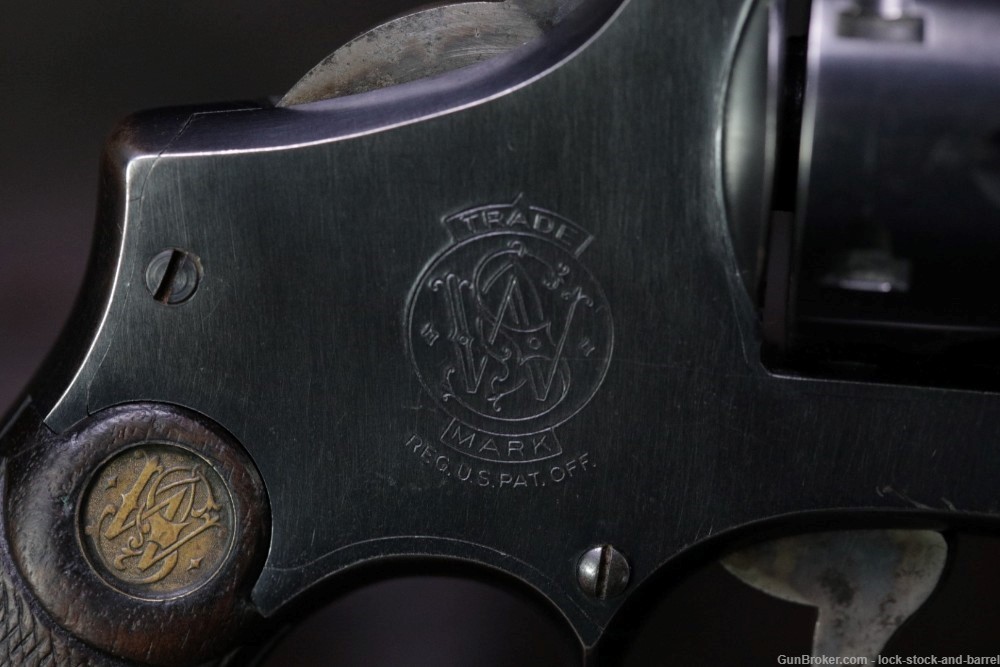 US Contract Smith & Wesson S&W 1905 M&P .38 Spl 6" DA/SA Revolver 1941 C&R-img-11
