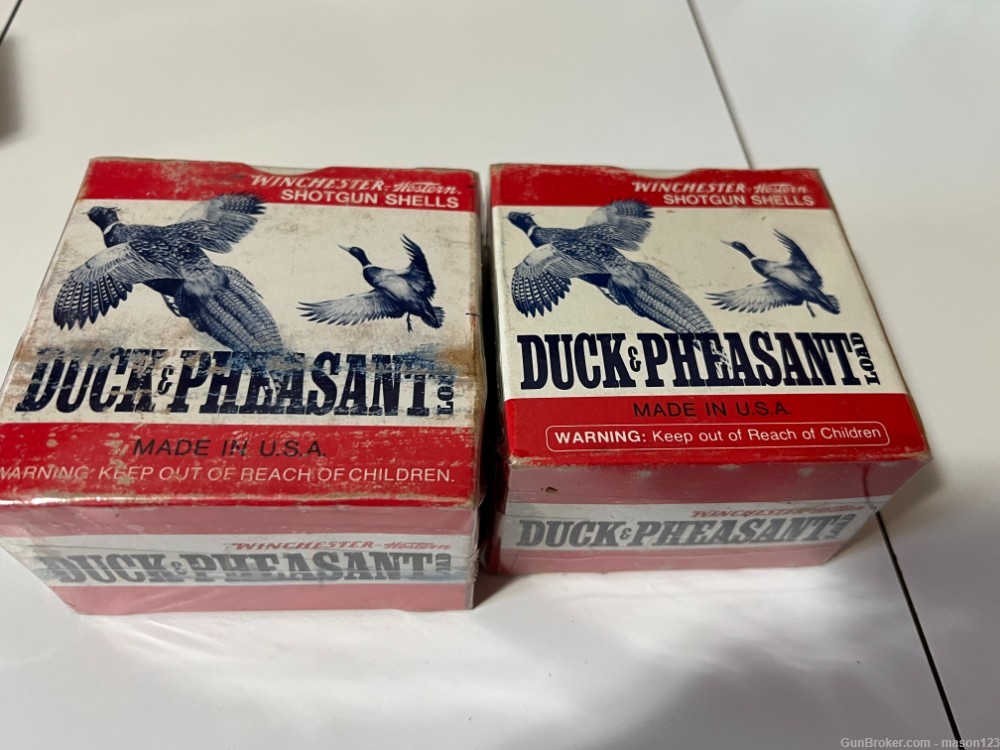 3 FULL WINCHESTER DUCK & PHEASANT BOXES 12-16 AND 20 GA-img-7