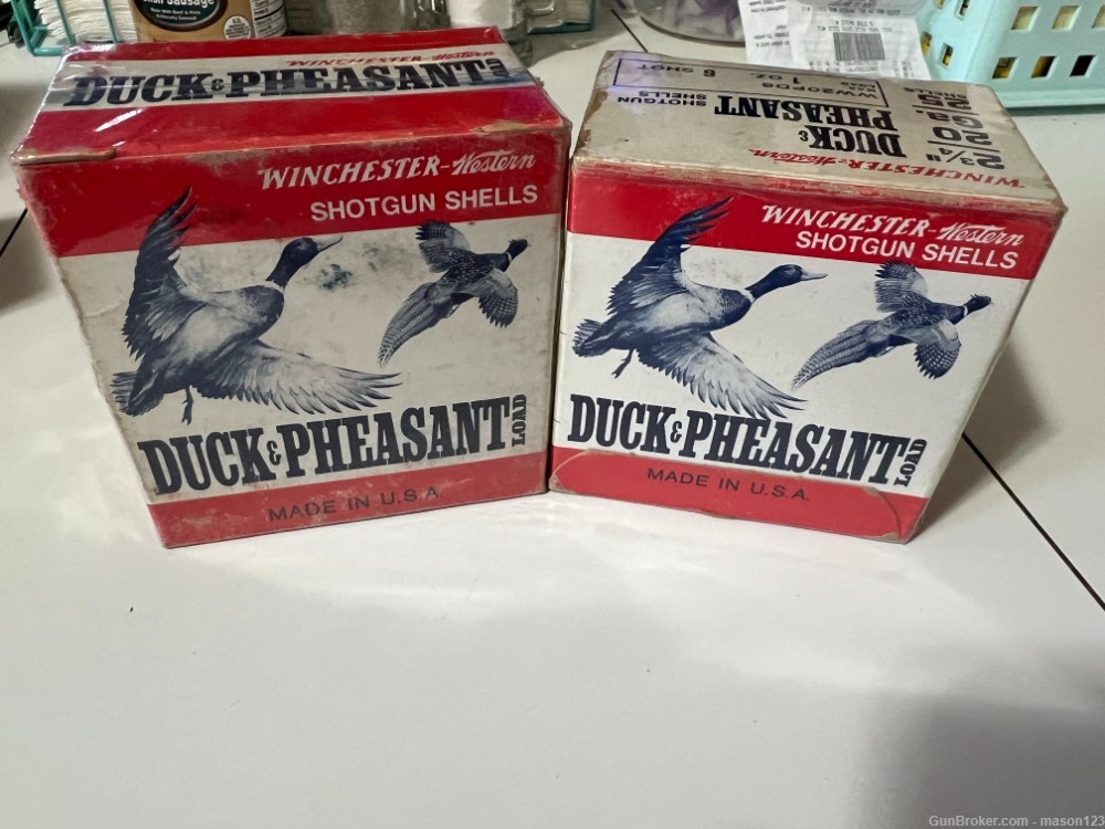 3 FULL WINCHESTER DUCK & PHEASANT BOXES 12-16 AND 20 GA-img-9