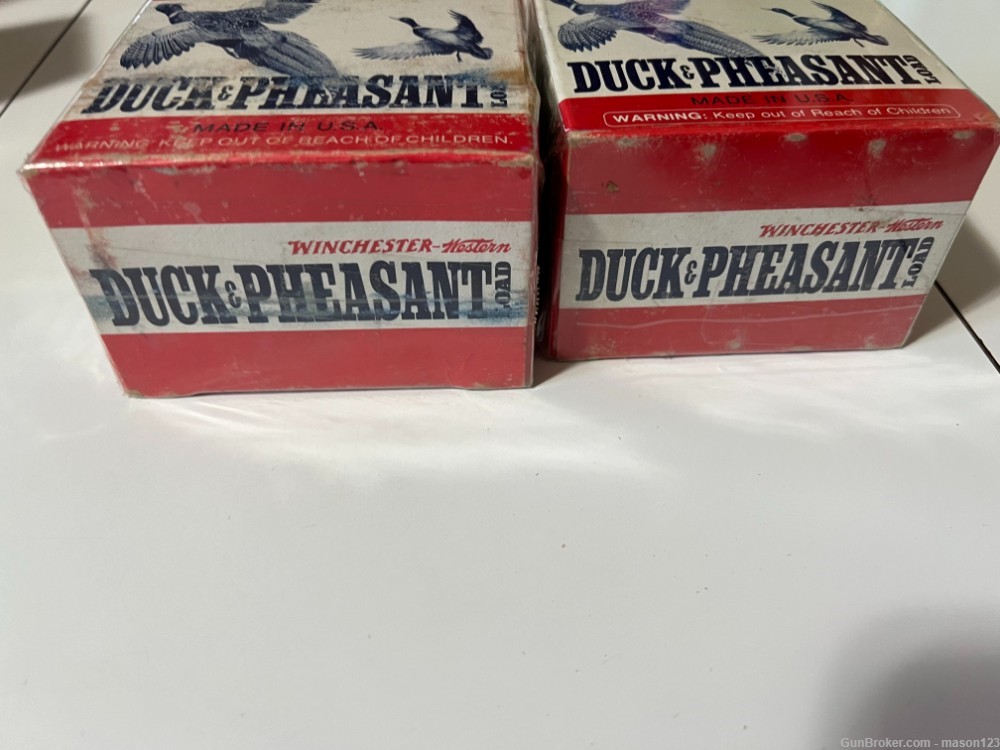 3 FULL WINCHESTER DUCK & PHEASANT BOXES 12-16 AND 20 GA-img-8