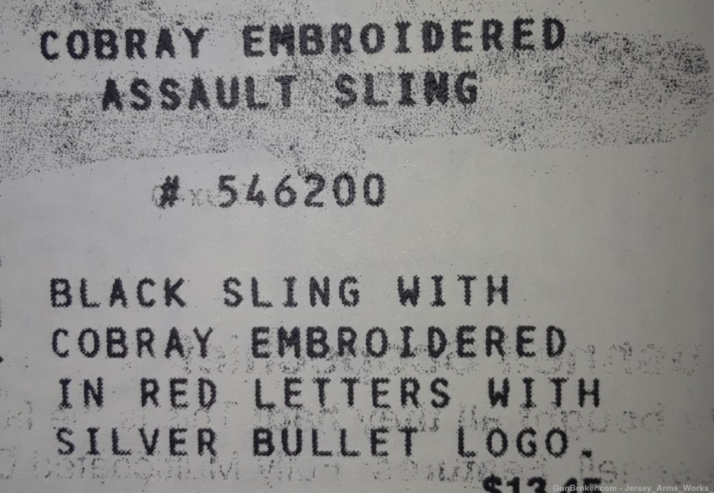 RARE vtg 80s SWD COBRAY Embroidered Assault Sling INGRAM MAC-10 MAC-11 M11-img-7