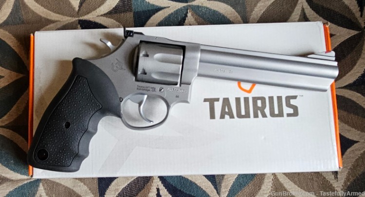 Taurus Model 66 .357 Mag .38 Sp. Revolver Matte Stainless 7 Shot Sweet!-img-1
