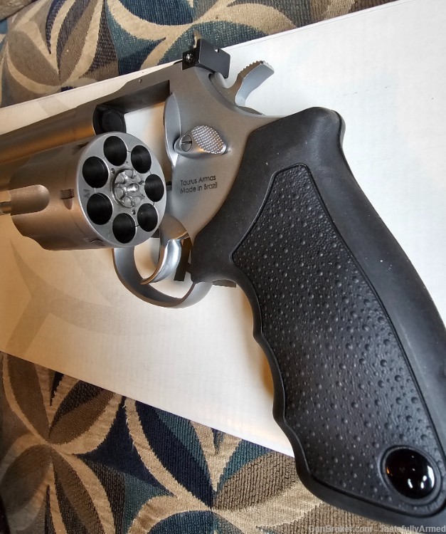 Taurus Model 66 .357 Mag .38 Sp. Revolver Matte Stainless 7 Shot Sweet!-img-5