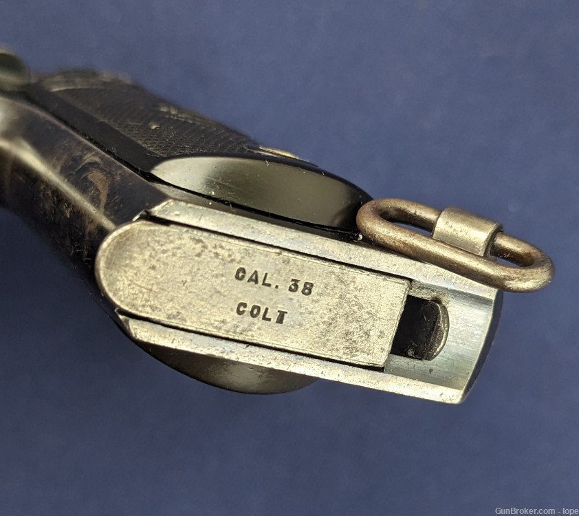 RARE Colt Model 1902 Military .38 Auto Pistol Circa 1917-img-13