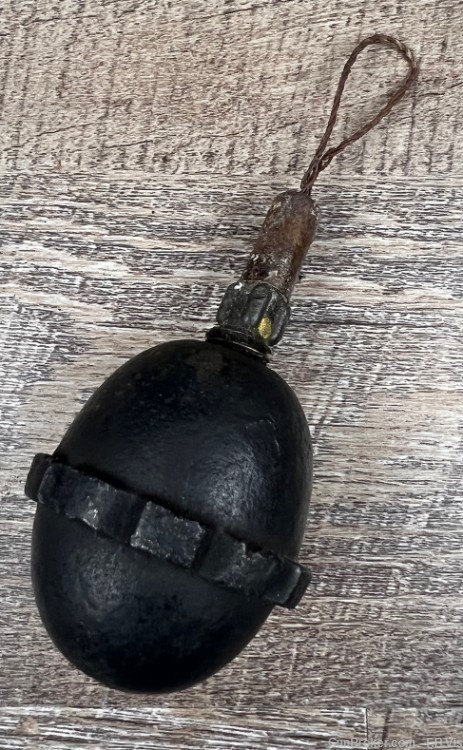 Original WWI Imperial German Eierhandgranate 1917NA egg Grenade ww1 (o397)-img-0