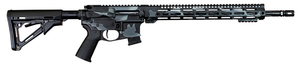Alexander Arms Varmint Predator 17 HMR Rimfire Rifle 10+1 18 Black & Urban -img-1