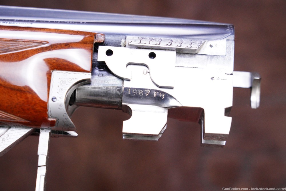 FN Browning Superposed Pigeon Grade Engraved 28 GA O/U Shotgun MFD 1968 C&R-img-29