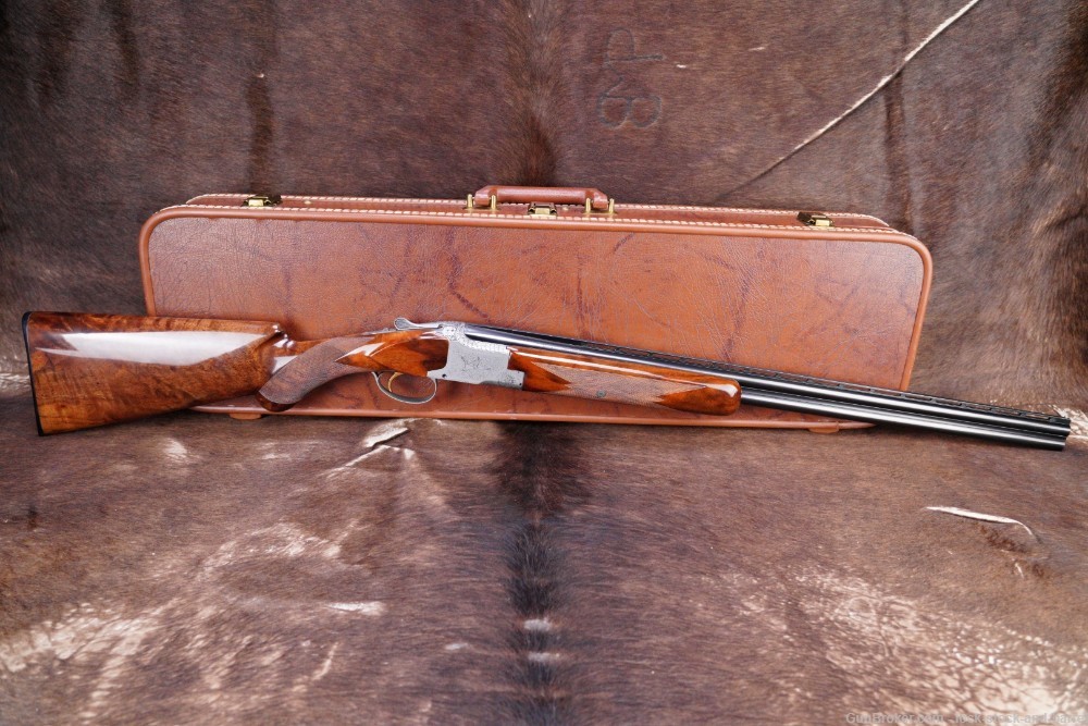 FN Browning Superposed Pigeon Grade Engraved 28 GA O/U Shotgun MFD 1968 C&R-img-6