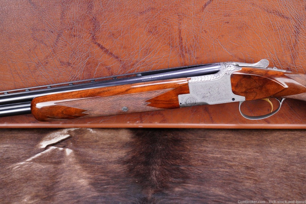 FN Browning Superposed Pigeon Grade Engraved 28 GA O/U Shotgun MFD 1968 C&R-img-9