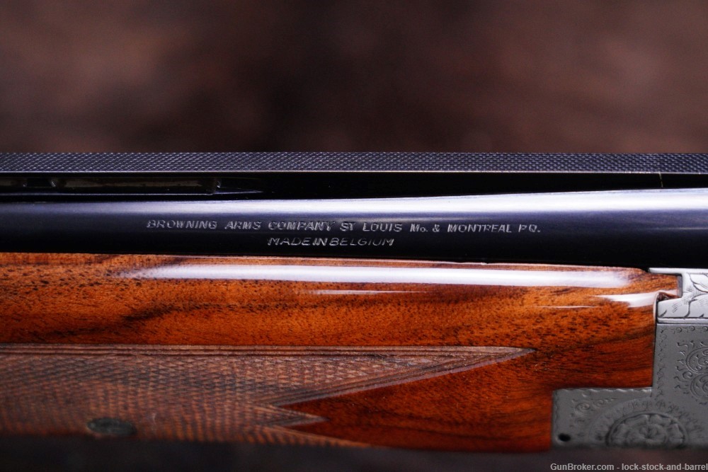 FN Browning Superposed Pigeon Grade Engraved 28 GA O/U Shotgun MFD 1968 C&R-img-18