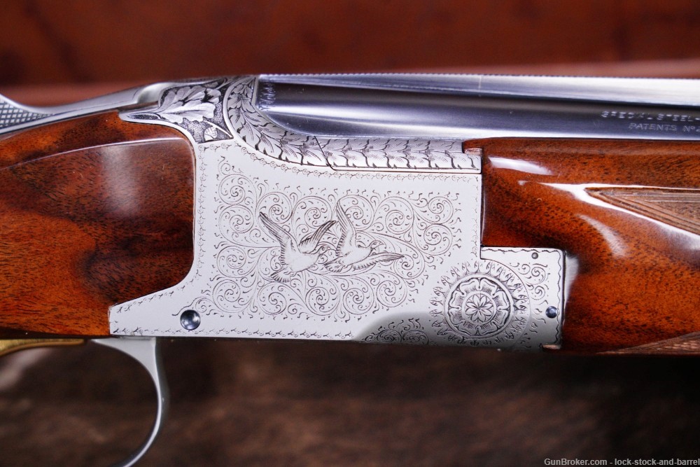 FN Browning Superposed Pigeon Grade Engraved 28 GA O/U Shotgun MFD 1968 C&R-img-22