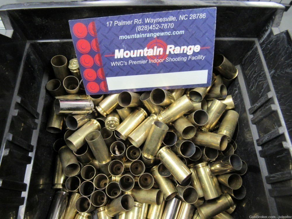 10 MM Brass cases 200 unprocessed from our indoor range No CC Fees-img-0