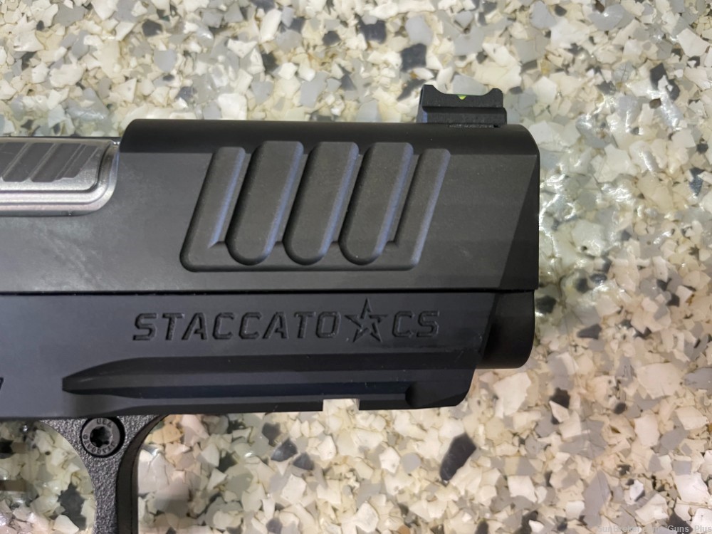 Staccato CS NEW WIDE FRAME Stainless Barrel Curved Trigger Full SIght-img-2